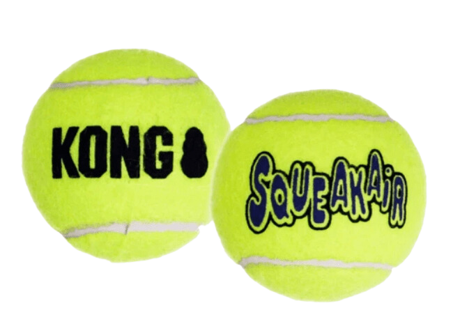 Kong Air Squeaker Tennis bold str. M 3 pak.