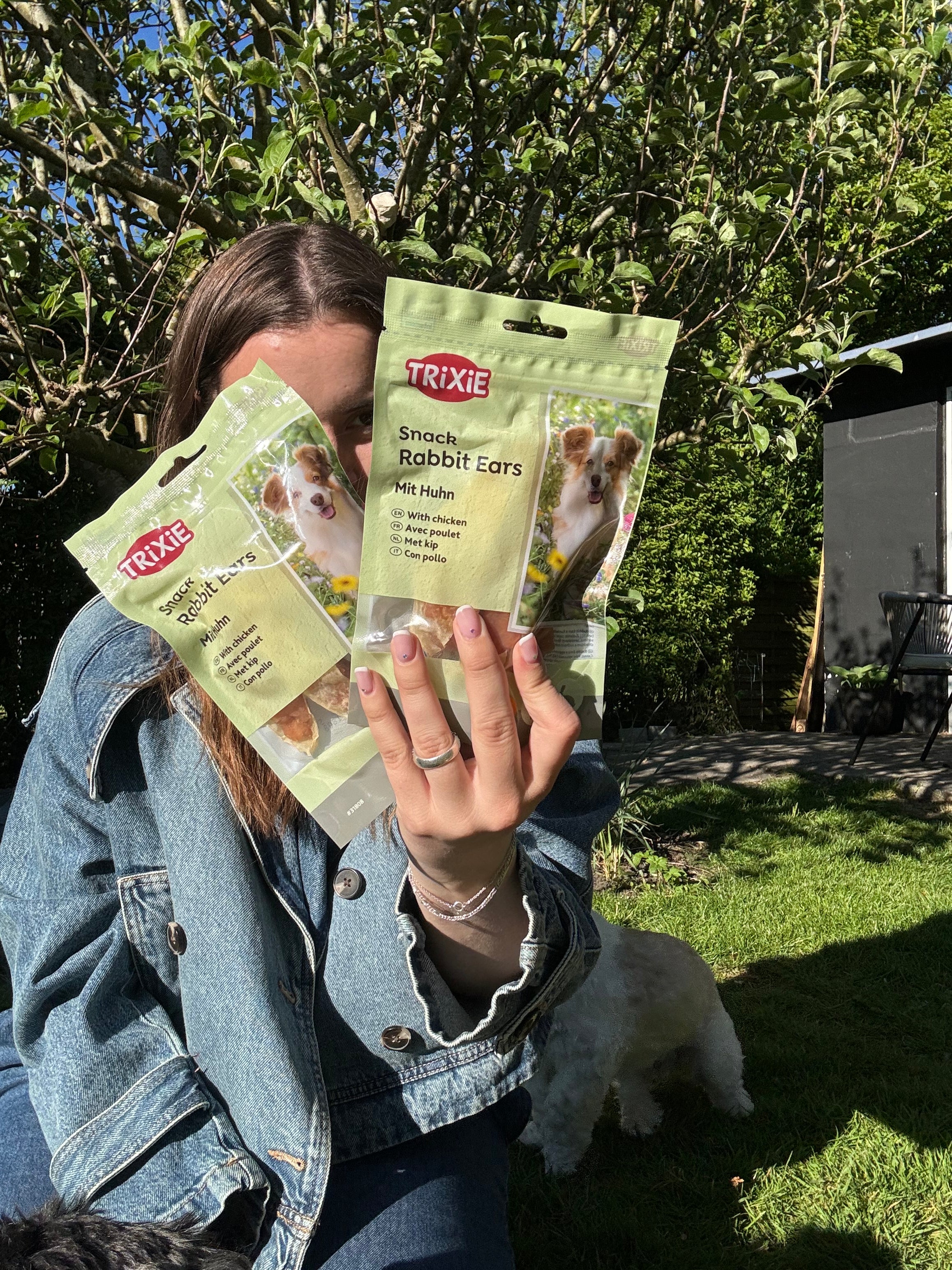 Trixie kaninører med kylling