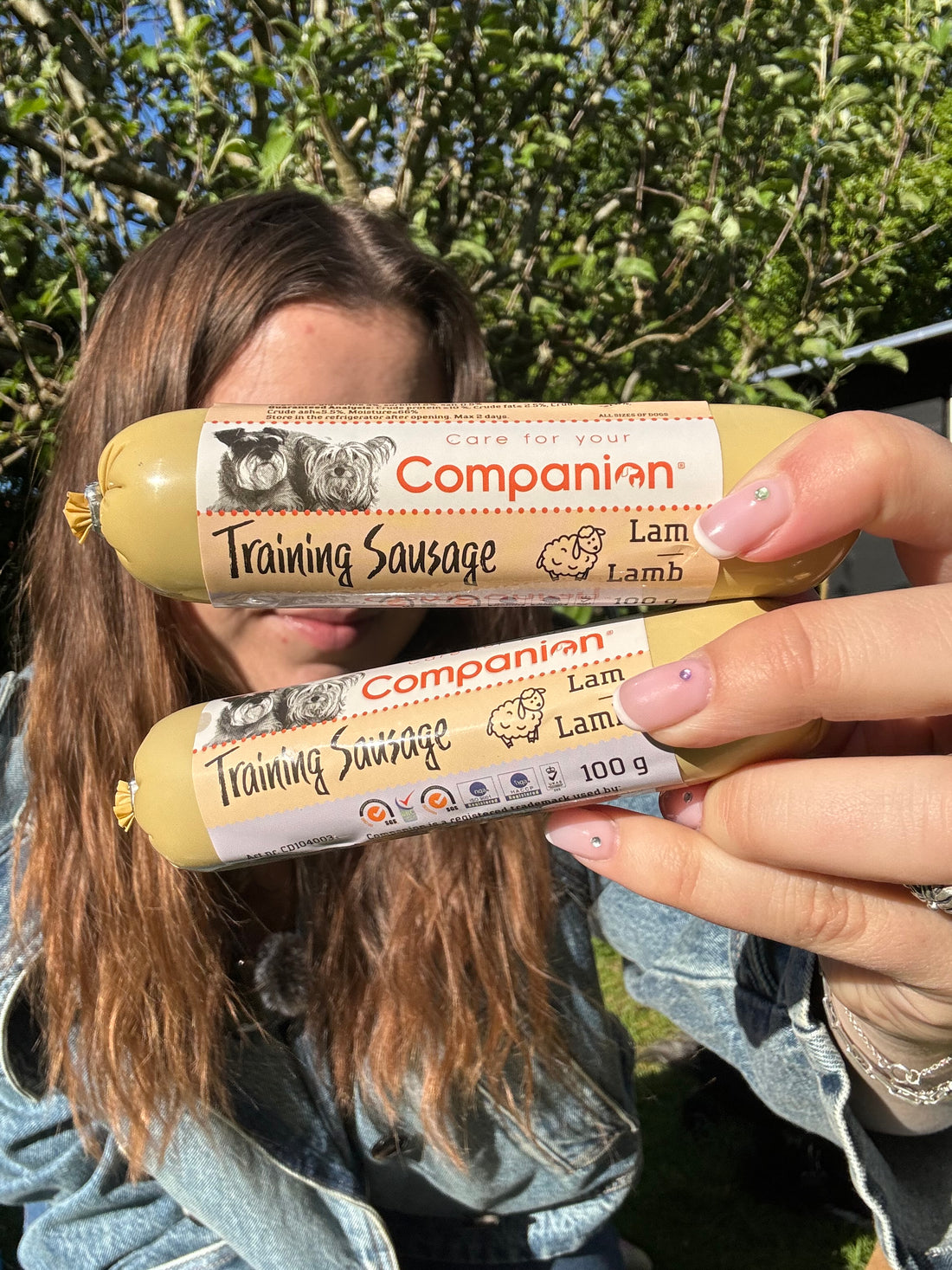 Companion training sausage - lam