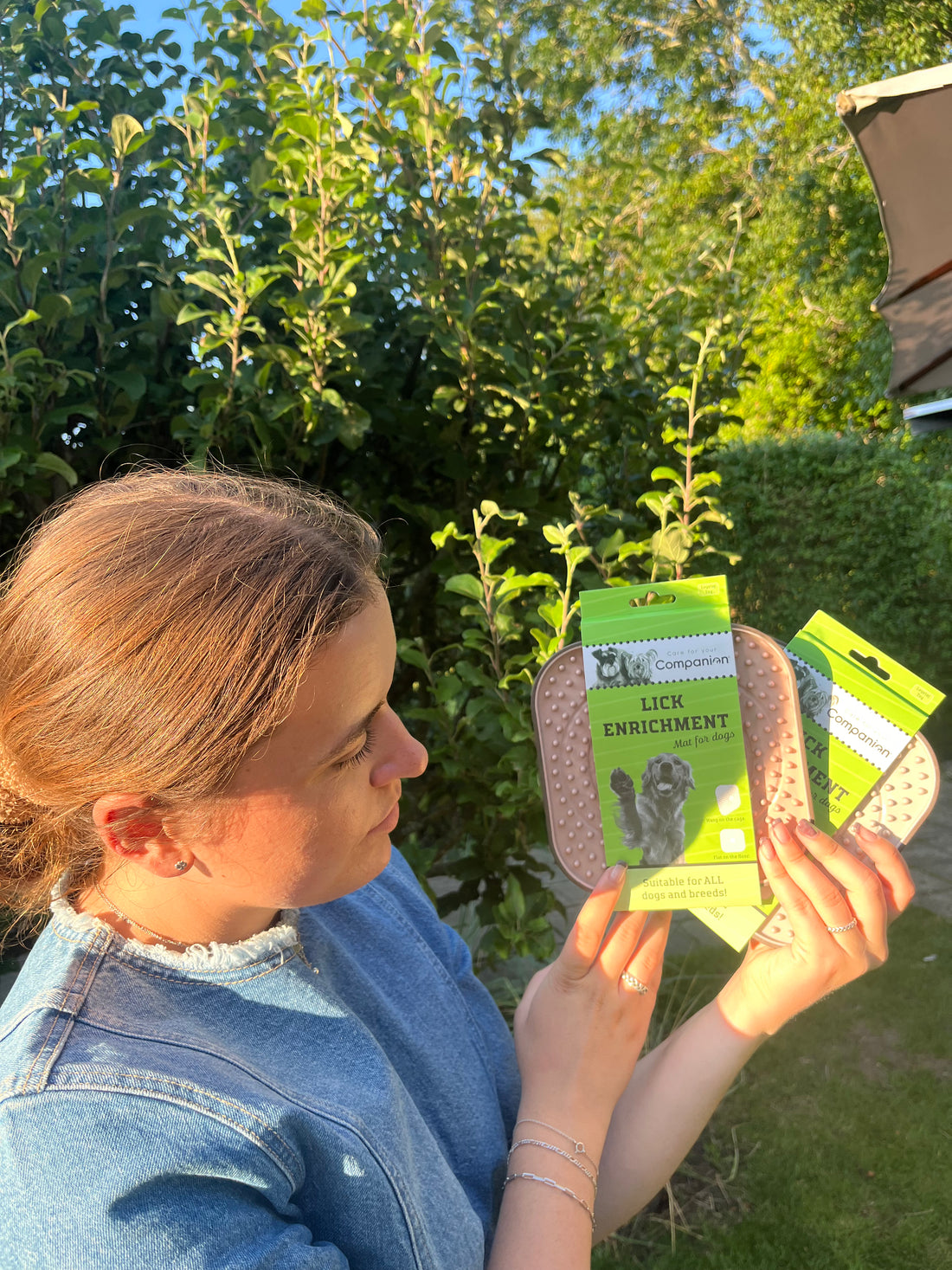 Companion slikkemåtte - Lys pink