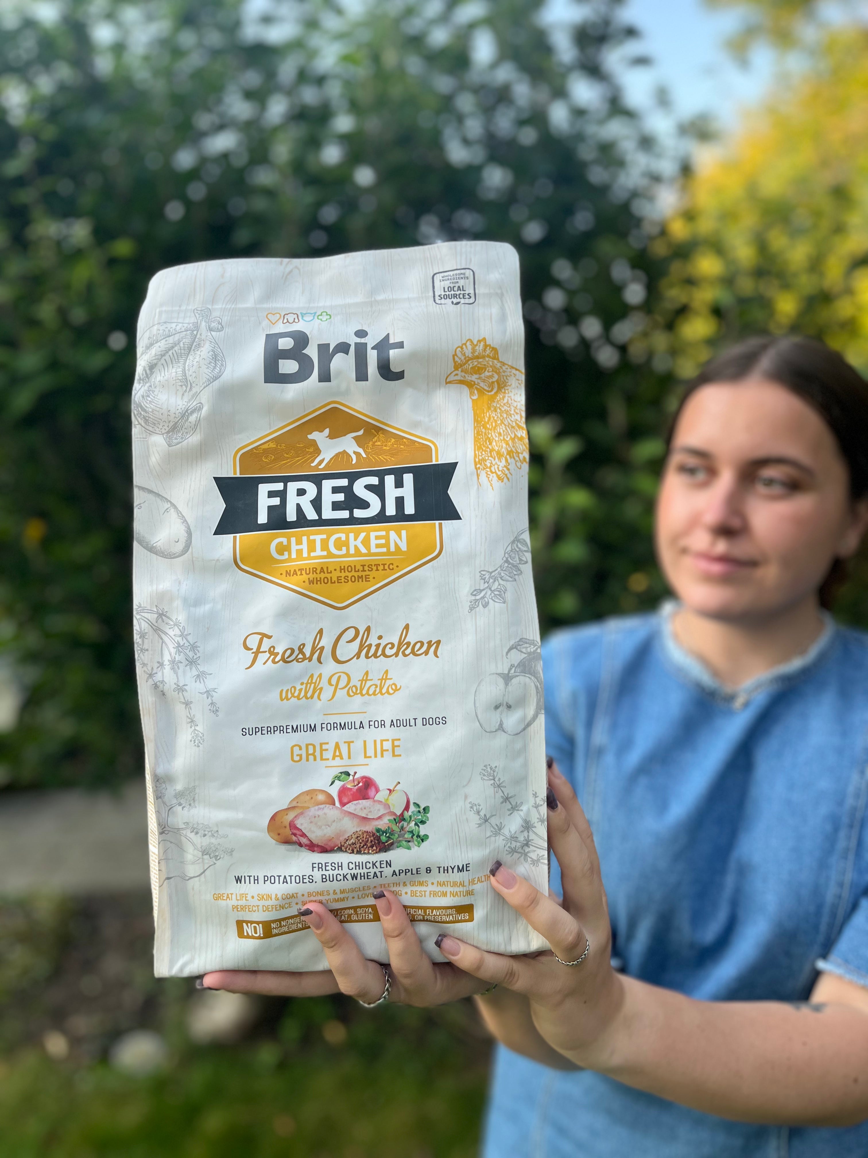 Brit Fresh Adult Great Life hundefoder 2,5 kg