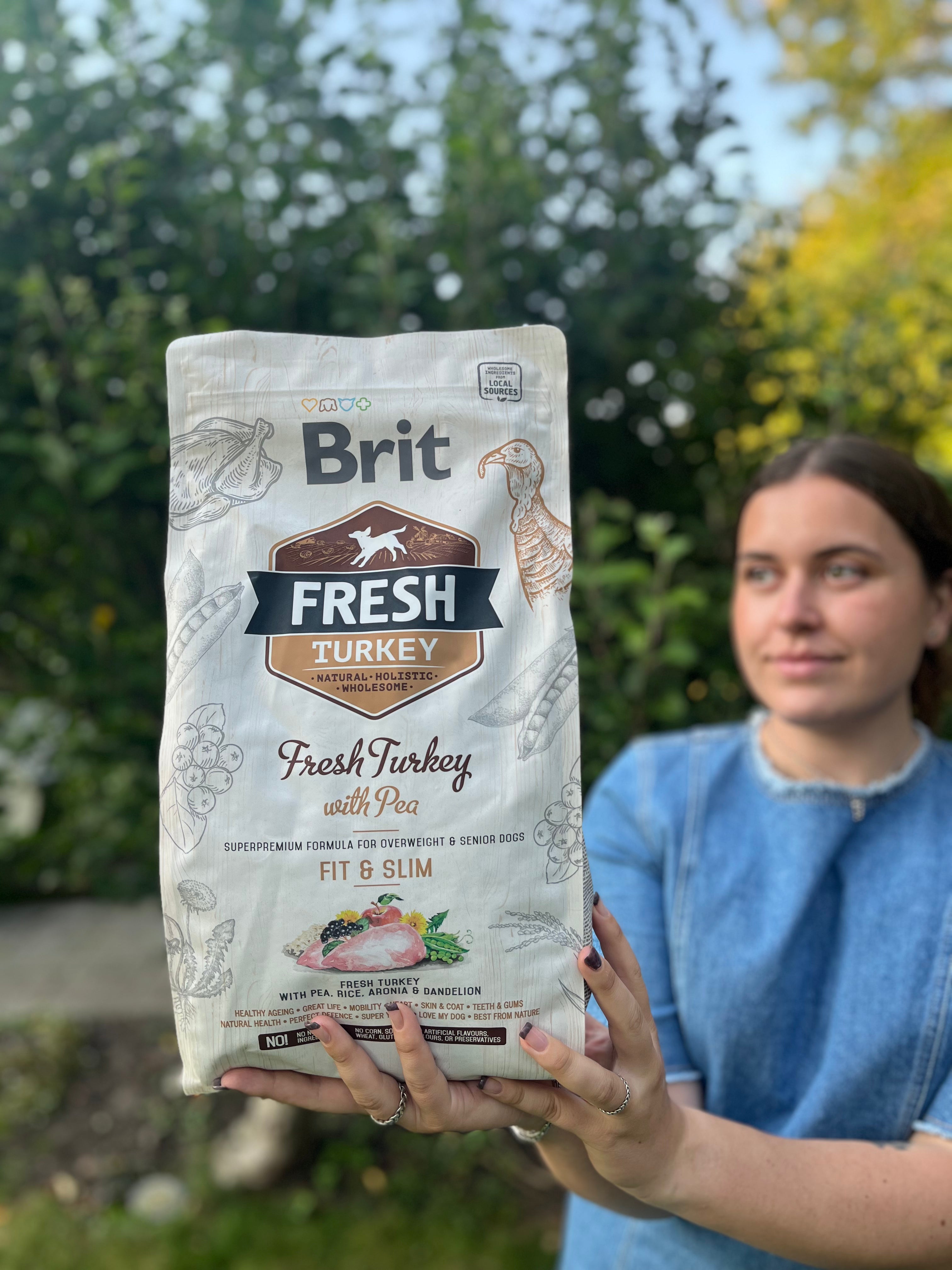 Brit Fresh Light Fit & Slim hundefoder 2,5 kg