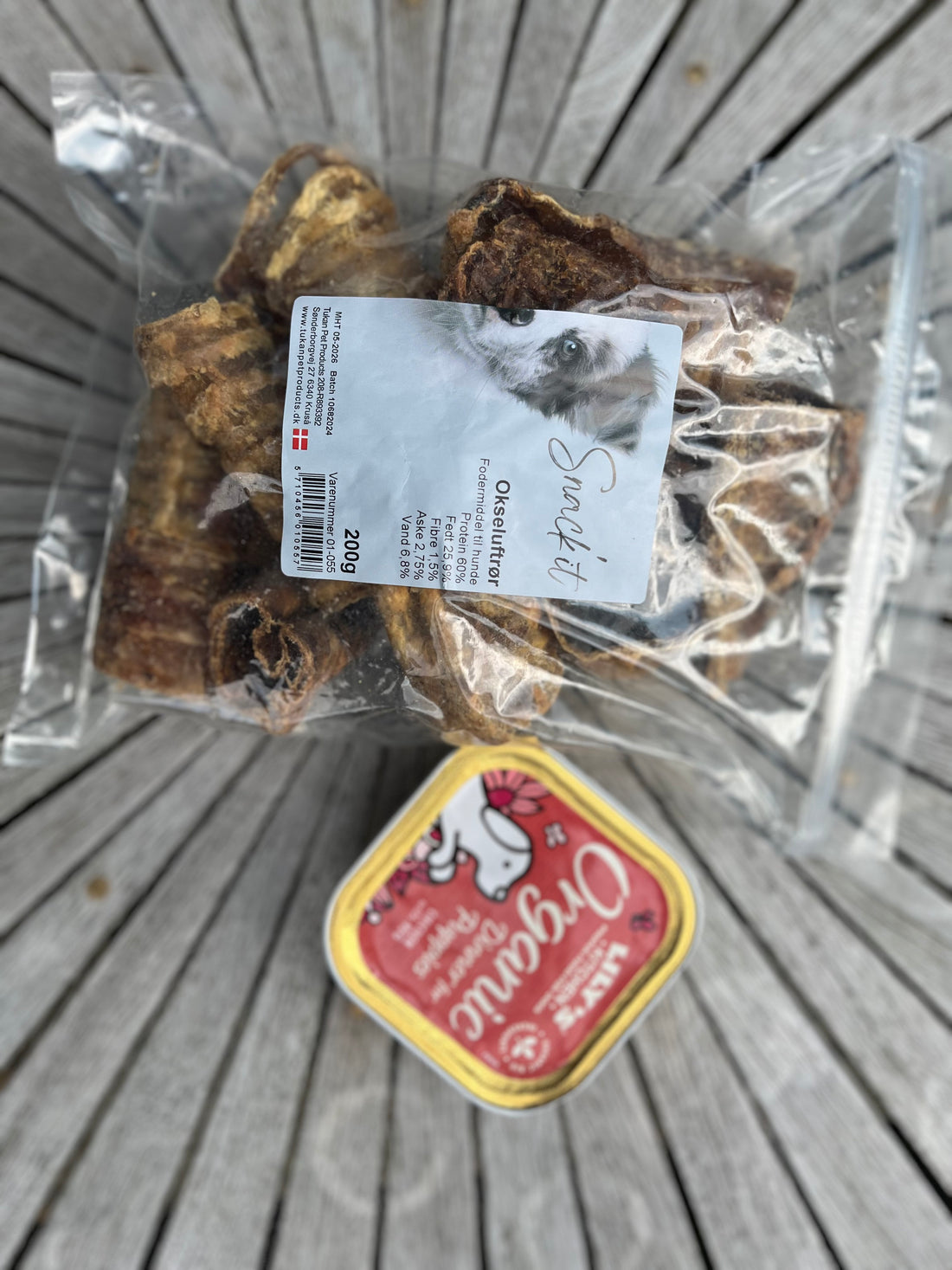 Okseluftrør og vådfoder til aktivering - Puppy