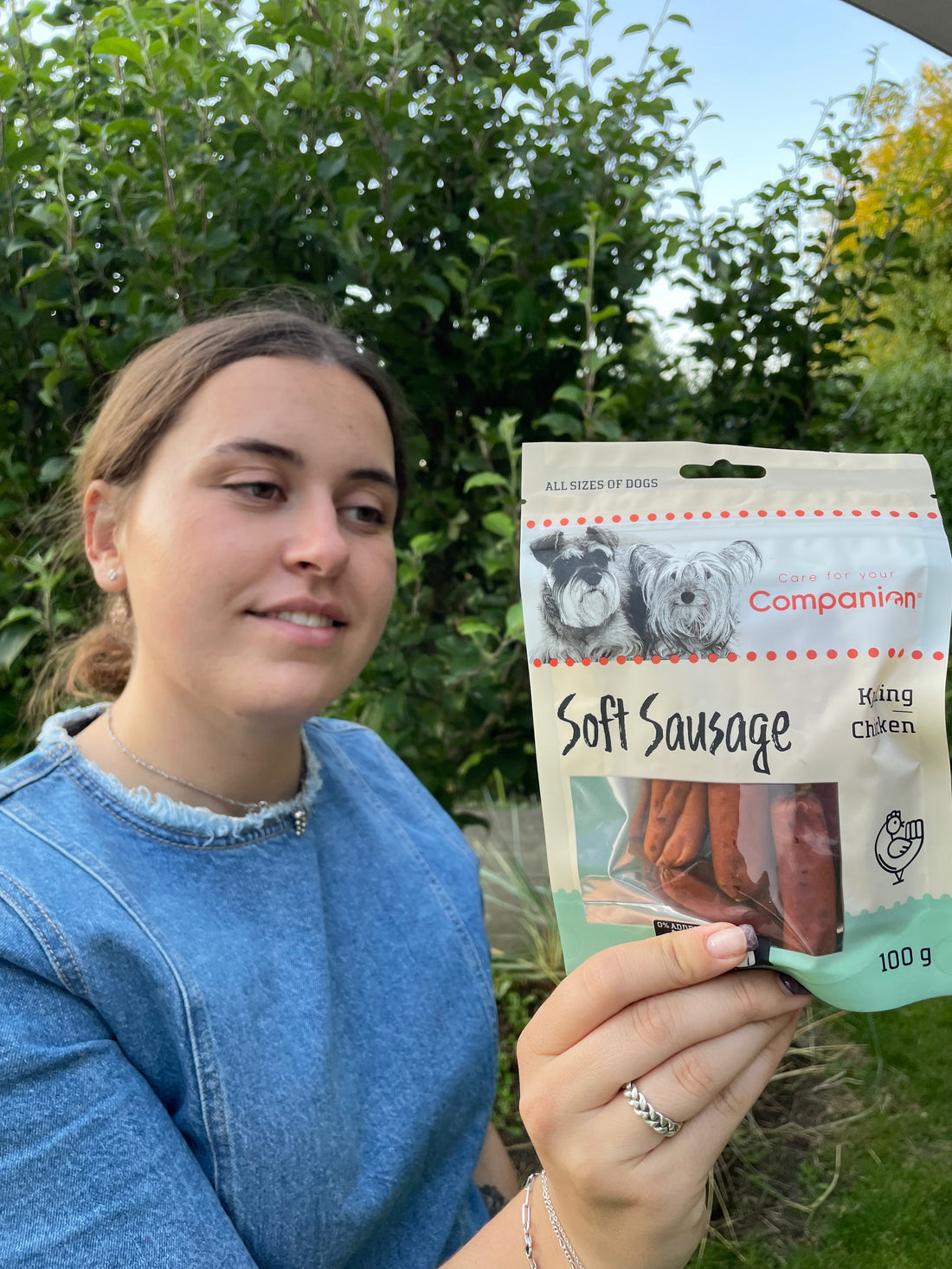 Companion Chicken Soft Sausage, 100g