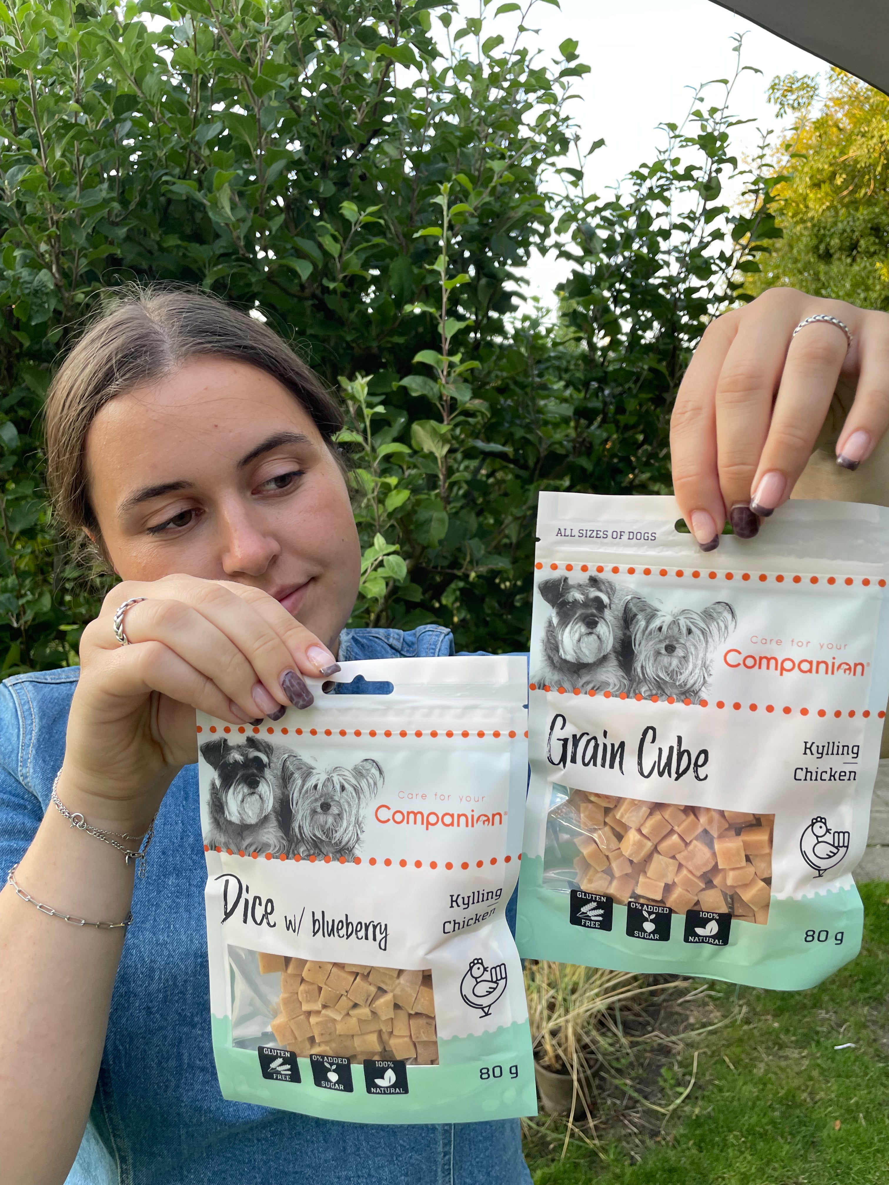 Companion Grain Cube Kylling 80g.