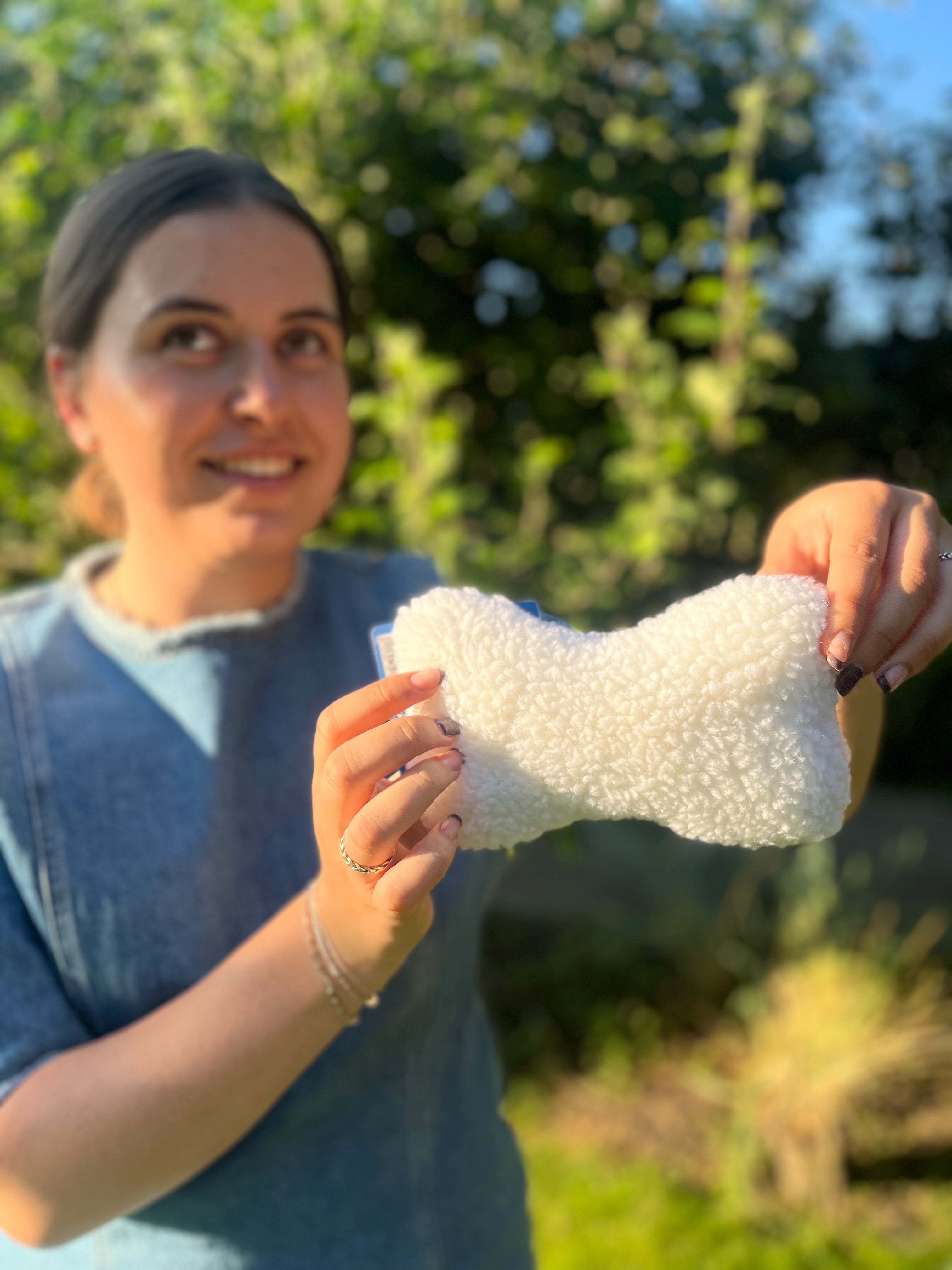 Plys ben med piv 20cm