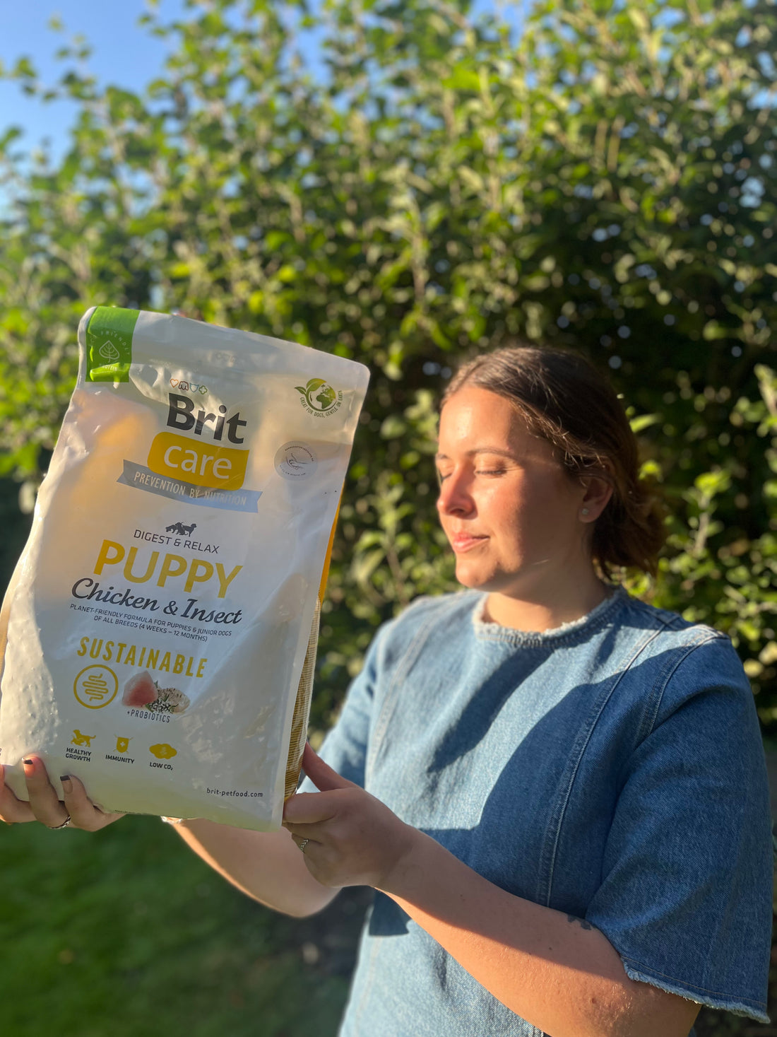 Brit Care Sustainable hvalpefoder (kylling) - 3 kg