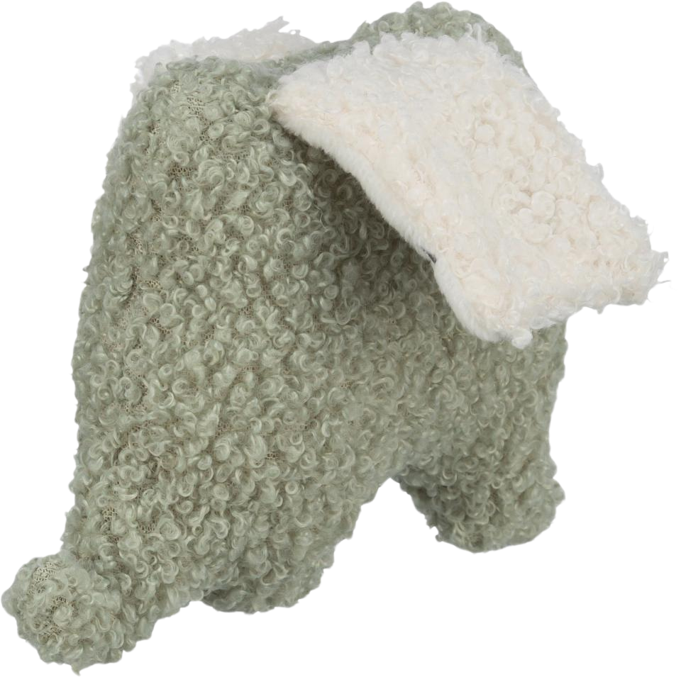 Junior elefant, plys, 13 cm