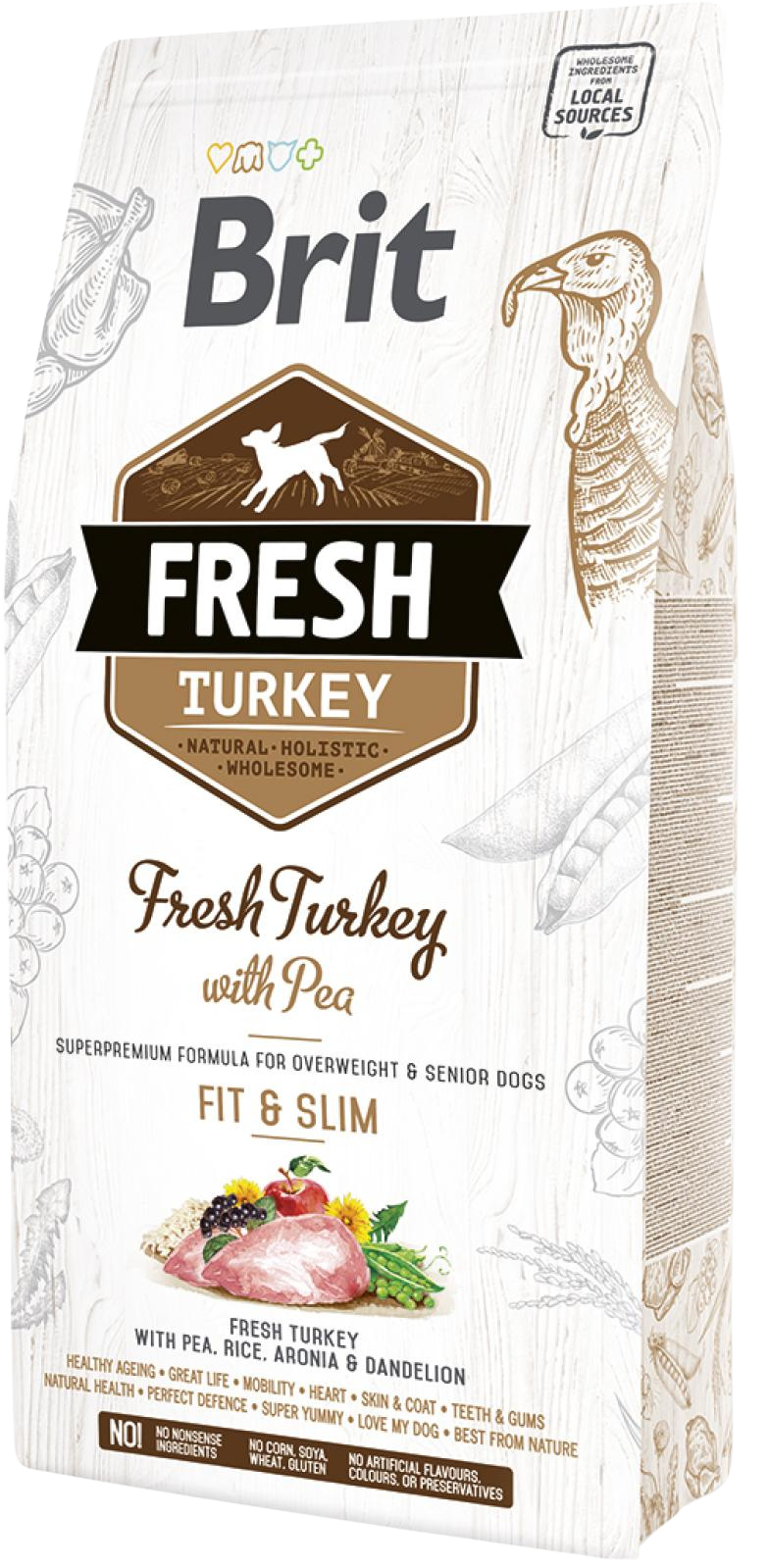 Brit Fresh Light Fit & Slim hundefoder 2,5 kg