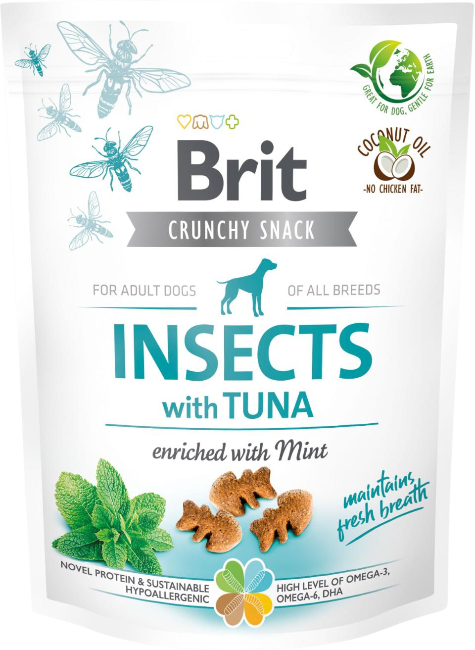 Care Crunchy Cracker. Insects w/Tun 200 g.