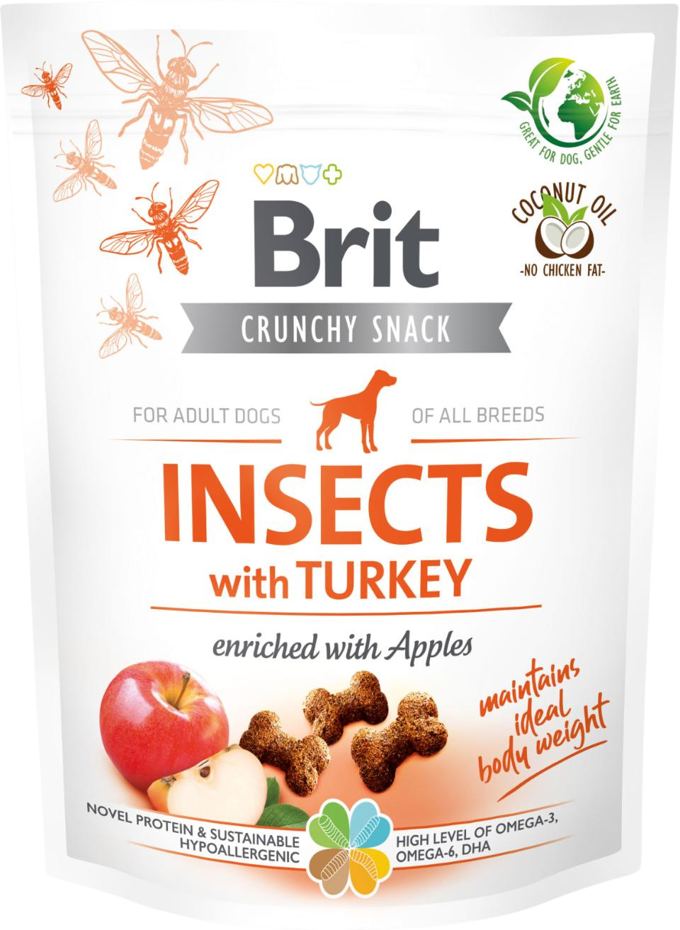 Care Crunchy Cracker. Insects w/Turkey 200 g.