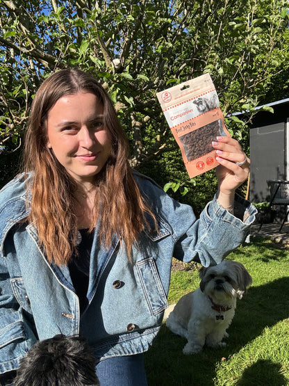Companion Beef jerky bites 80g.