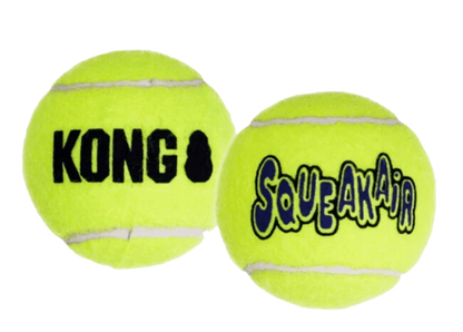 Kong Air Squeaker Tennis bold str. M 3 pak.