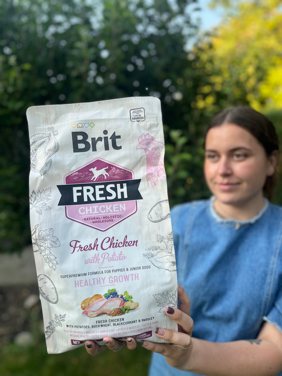 Brit Fresh Puppy Healthy Growth hvalpefoder 2,5 kg