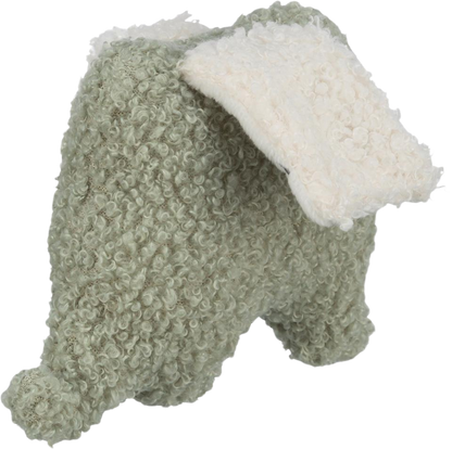 Junior elefant, plys, 13 cm