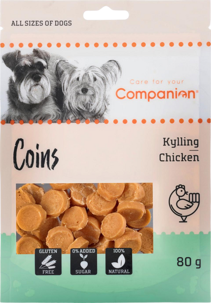 Companion chicken coins, 80g