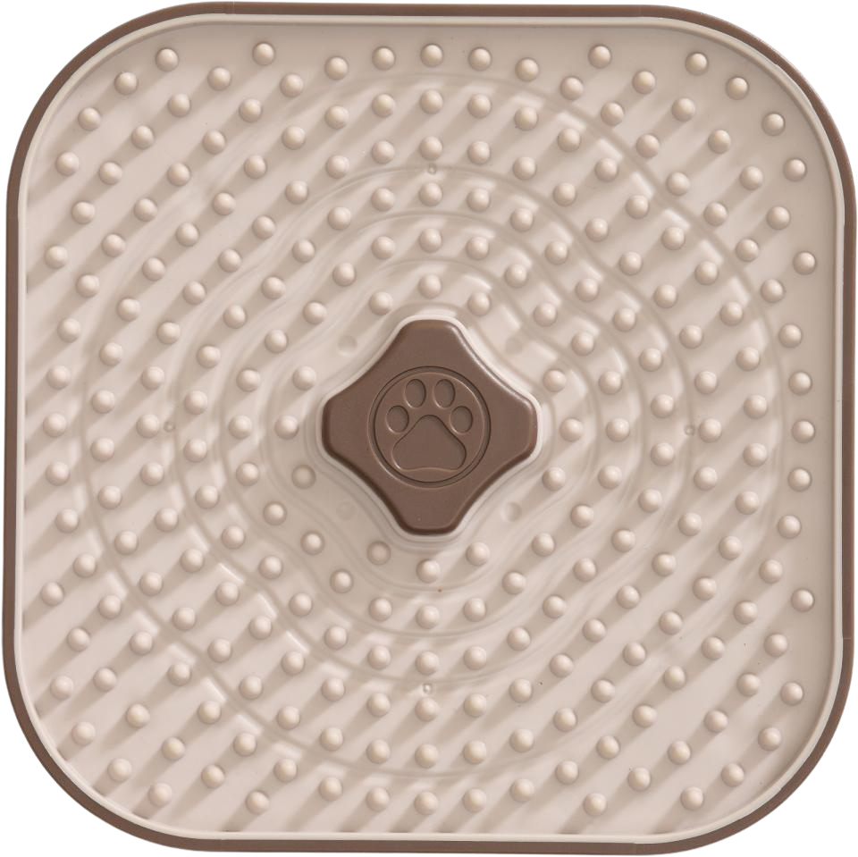 Companion slikkemåtte - Lys Grå