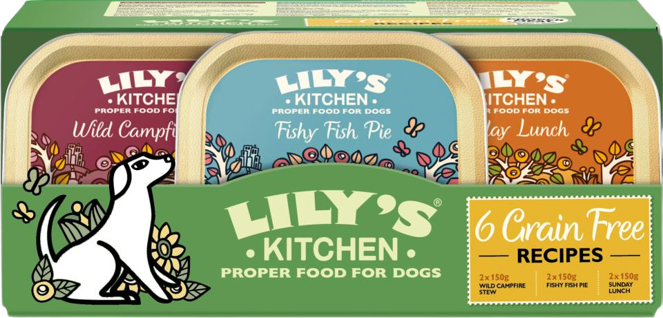 Lilys K. Grain Free Dinners Trays Multipack 6x150g