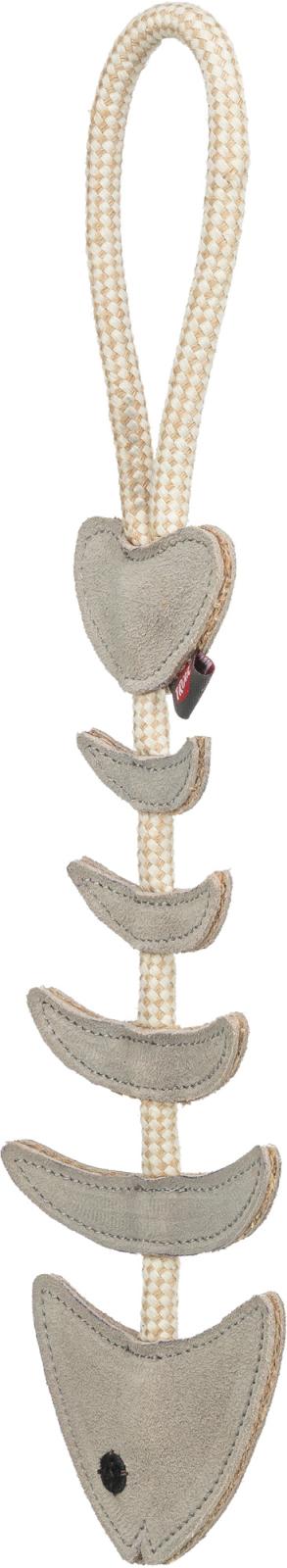 Trixie Fiskeben på reb - læder