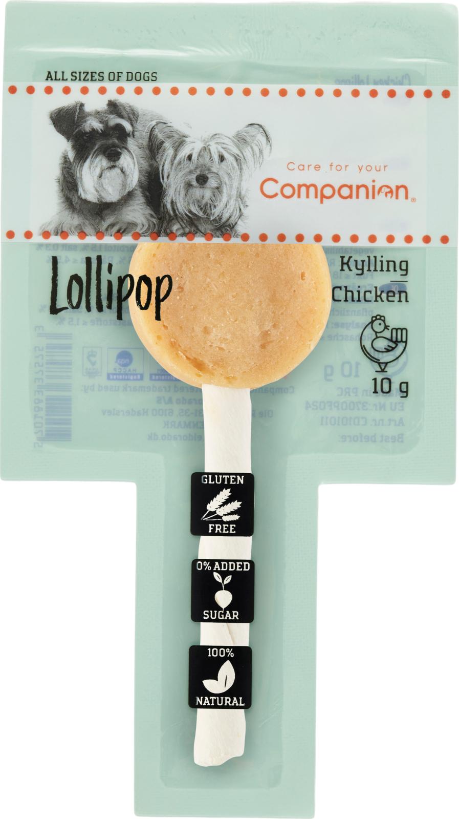 Companion slikkepind - kylling