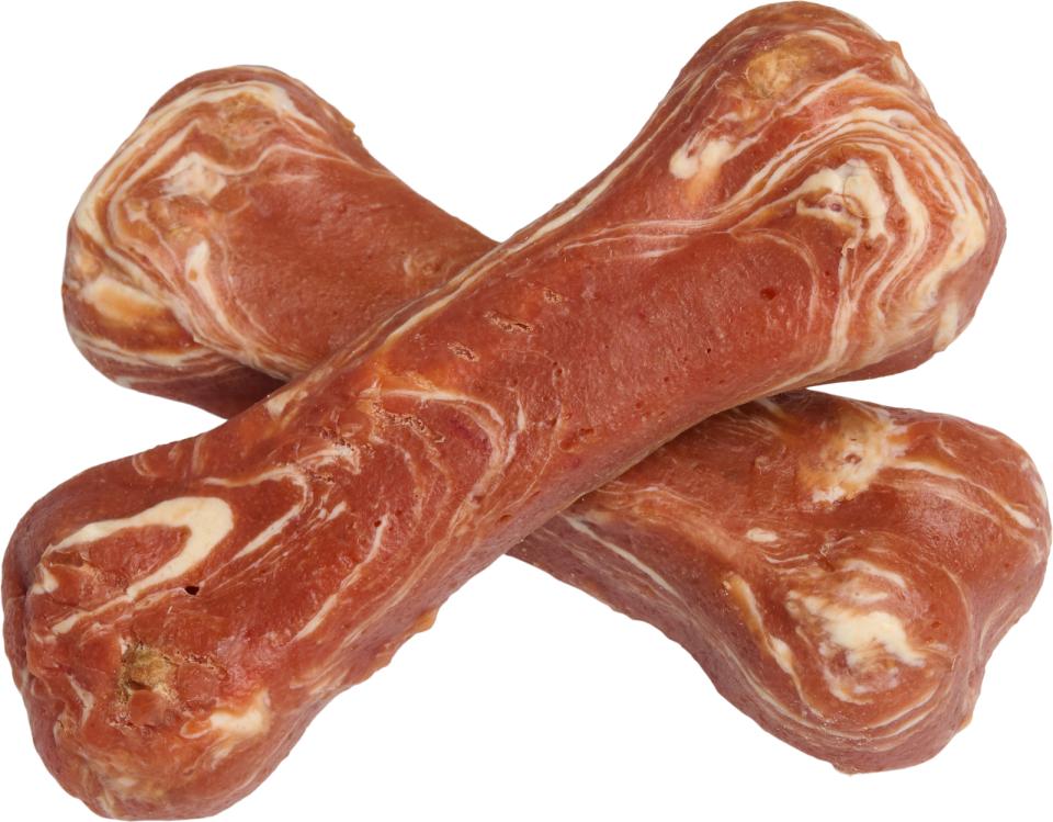 Companion wrapped rawhide bone - and og torsk 2x50g.